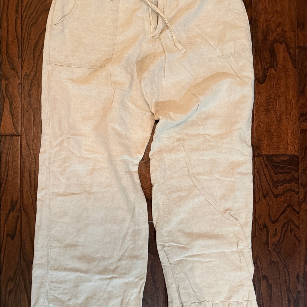 Gap 16 linen khakis